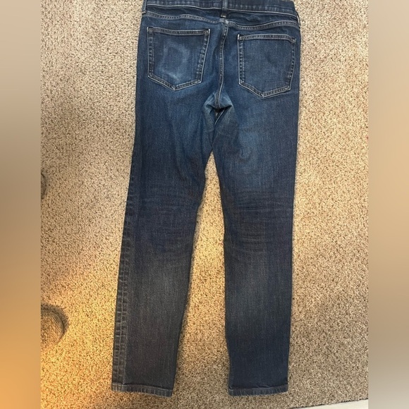 Everlane The Slim Jean Women's 32x32 Classic Blue Denim 5 Pocket Jeans - Picture 6 of 11